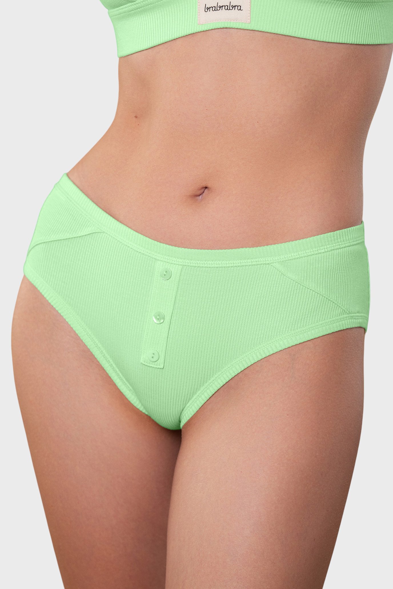 Женские салатовые трусики Салатовый S brabrabra SLZ25302003 Женские салатовые трусики Салатовый S brabrabra SLZ25302003