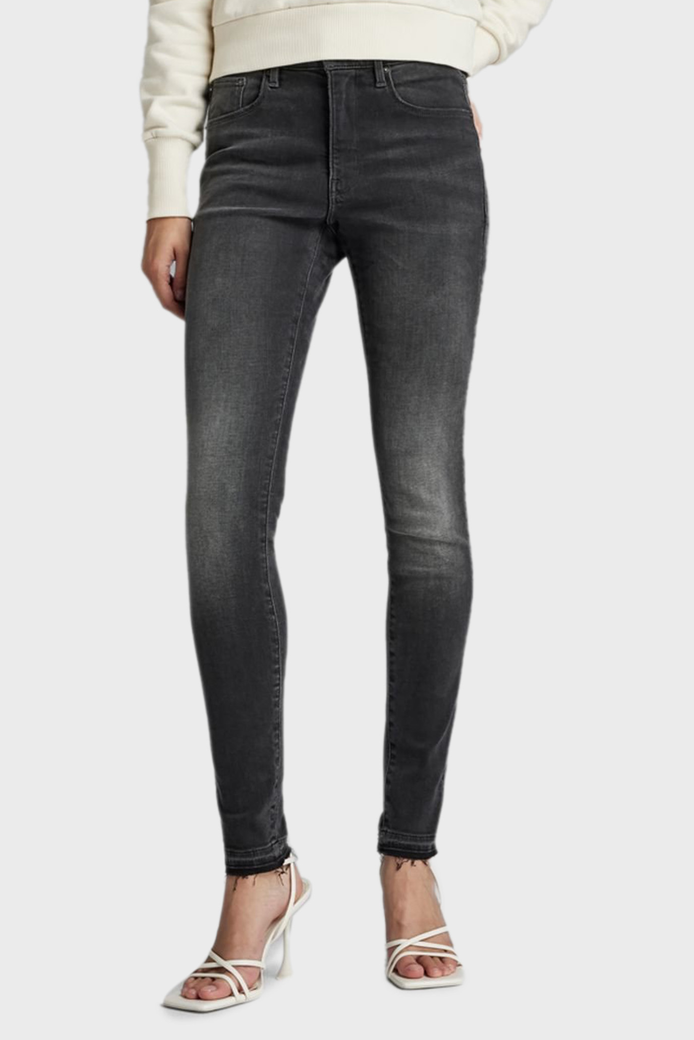 Жіночі темно-сірі джинси 3301 Skinny 1