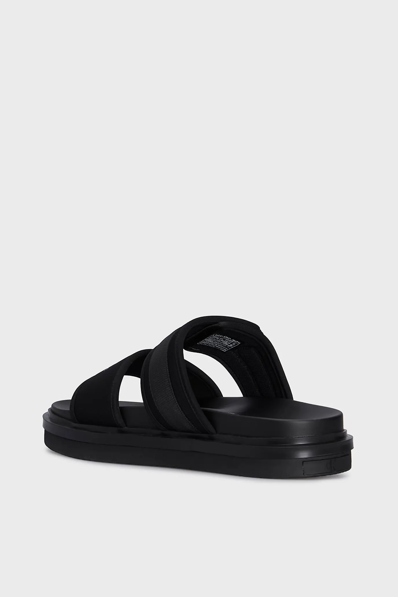 Мужские черные слайдеры DOUBLE BAR SANDAL 5