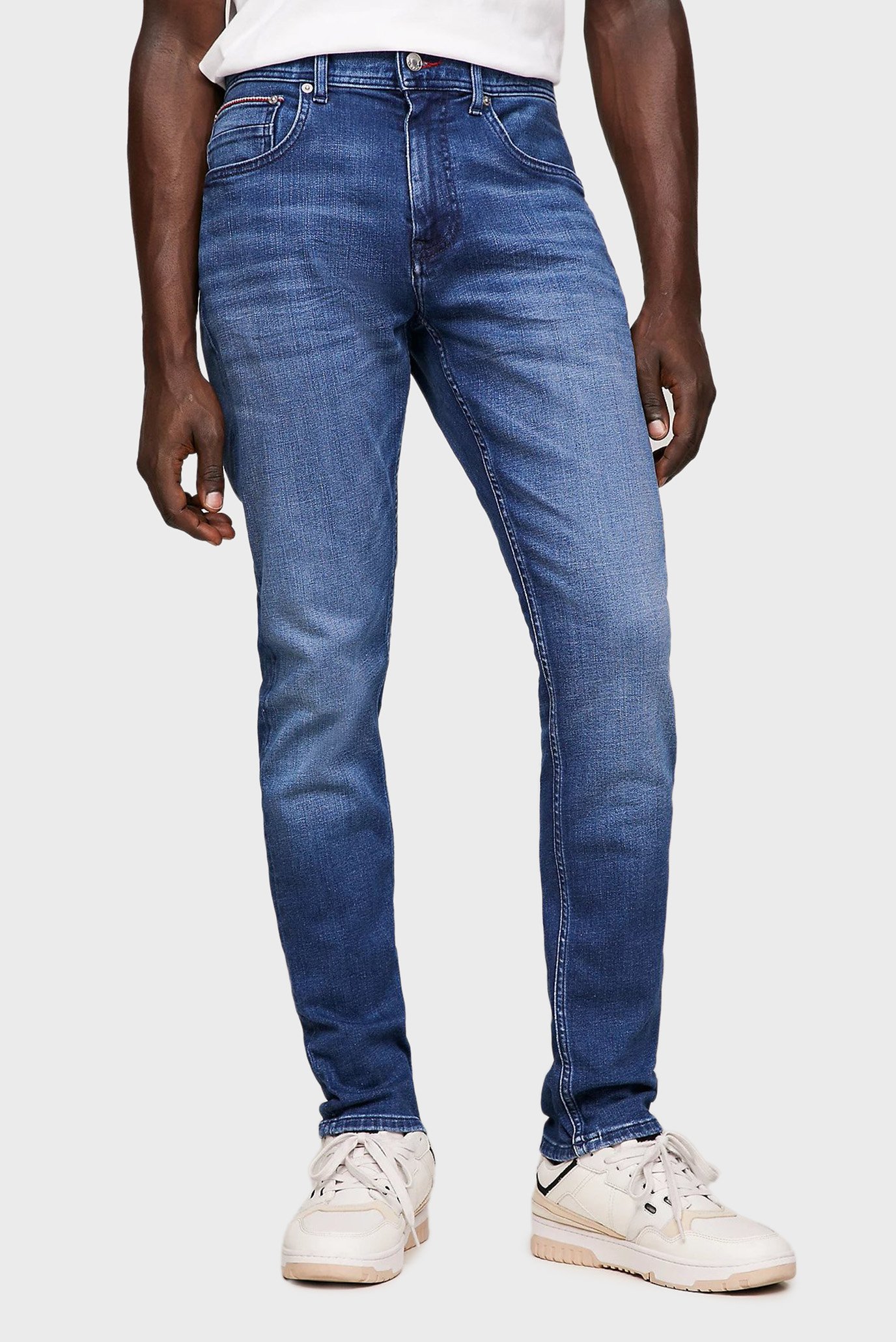 Чоловічі сині джинси TAPERED HOUSTON PSTR FADDEN BLUE 1