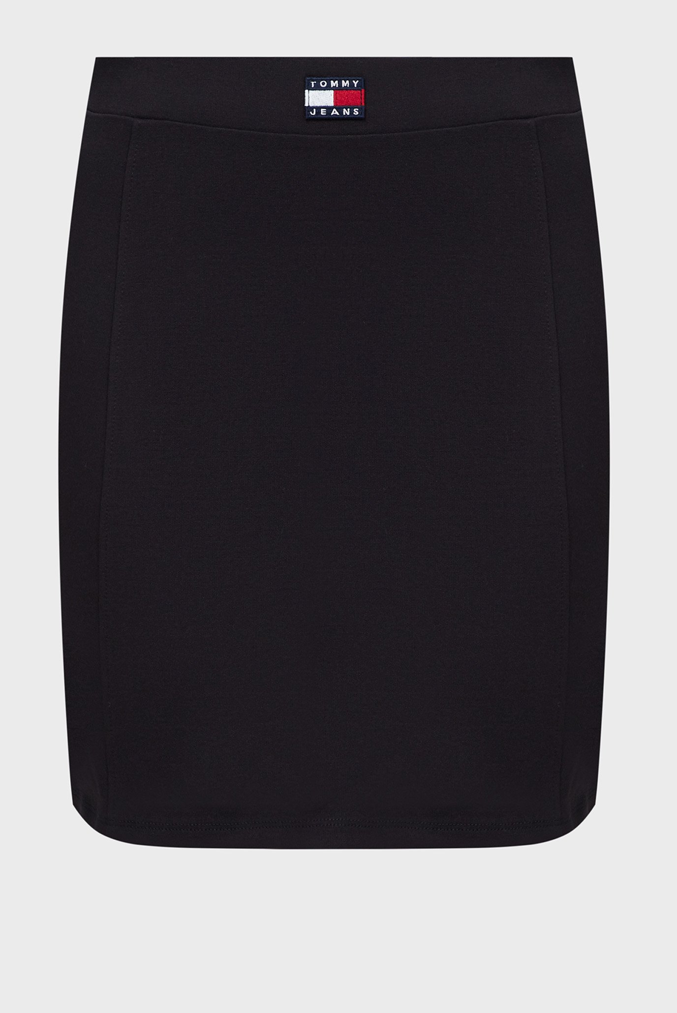 Жіноча чорна спідниця TJW XS BADGE BODYCON MINI SKIRT 1