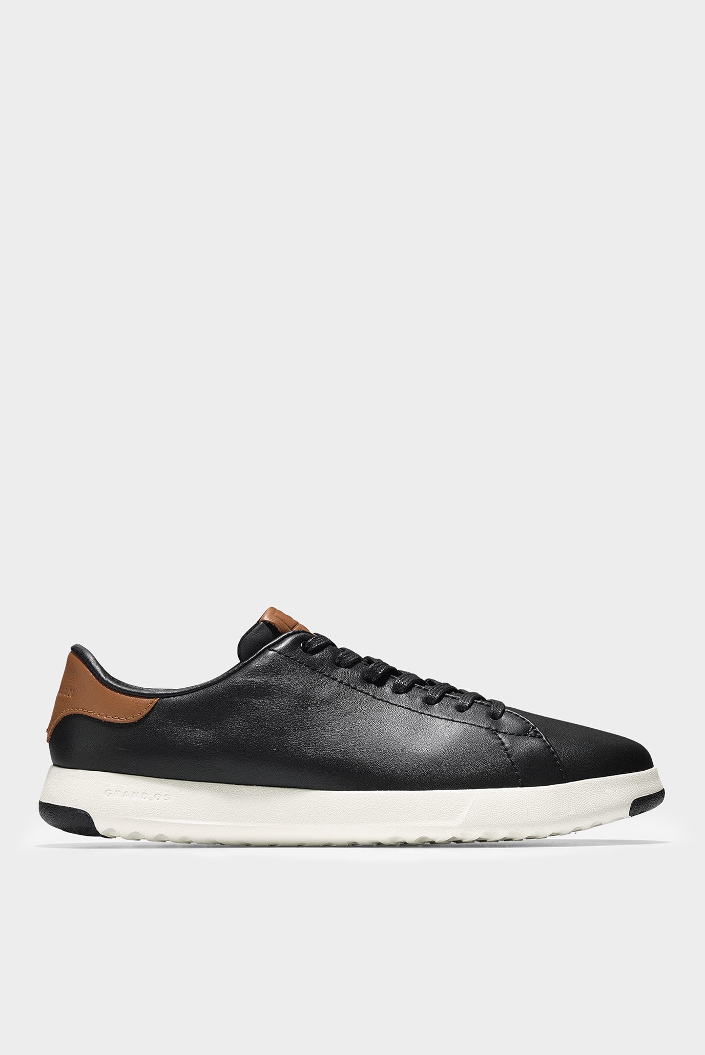 Мужские черные кожаные кеды GrandPrø Tennis Sneaker 1