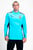 Чоловіча блакитна спортивна кофта FCSD Pro Training Quarter-Zip Men’s Football Top