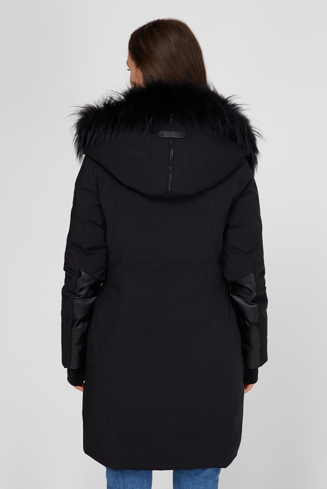 Женский черный пуховик Rudsak 8119577 — MD-Fashion