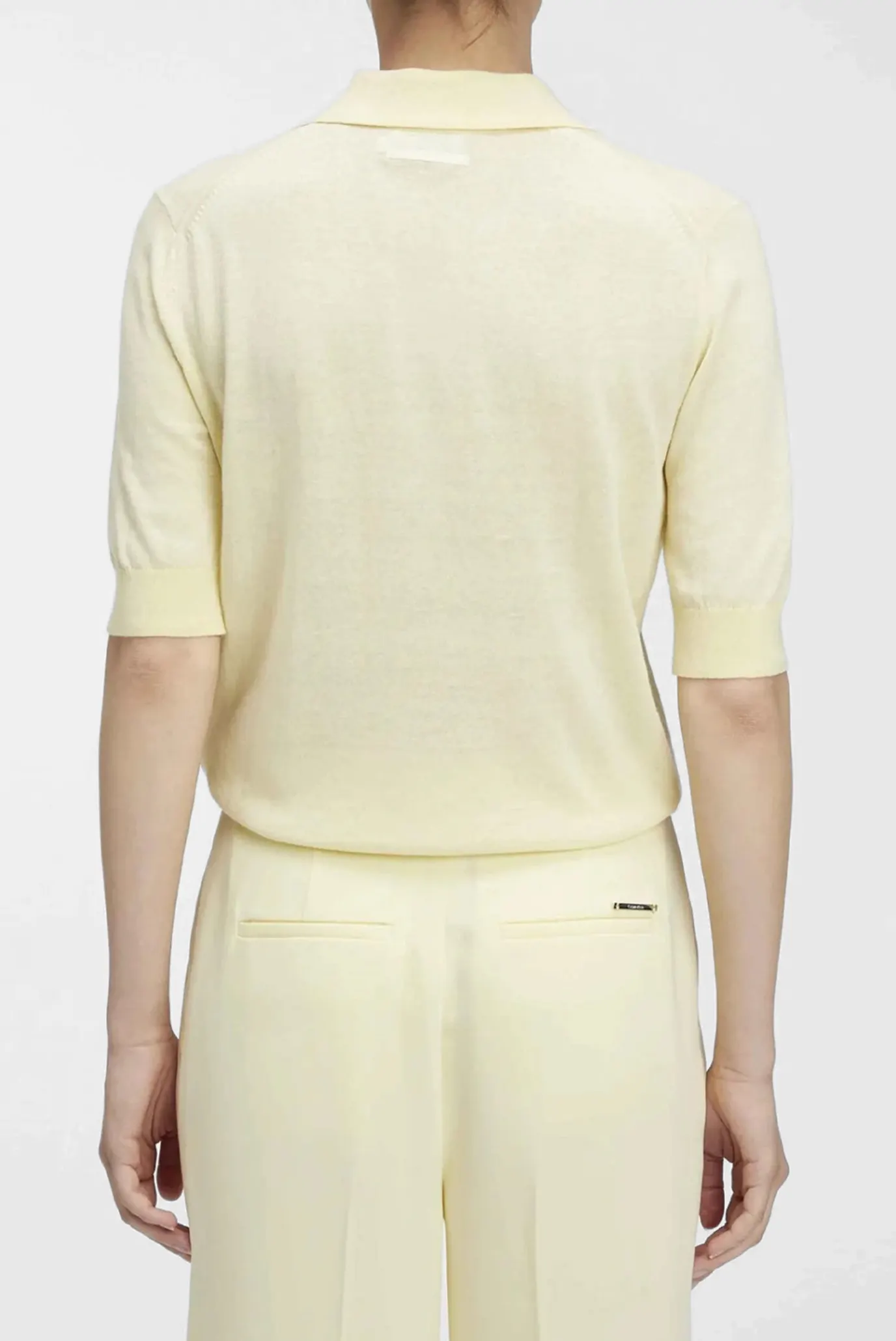 Жіноче жовте поло 2