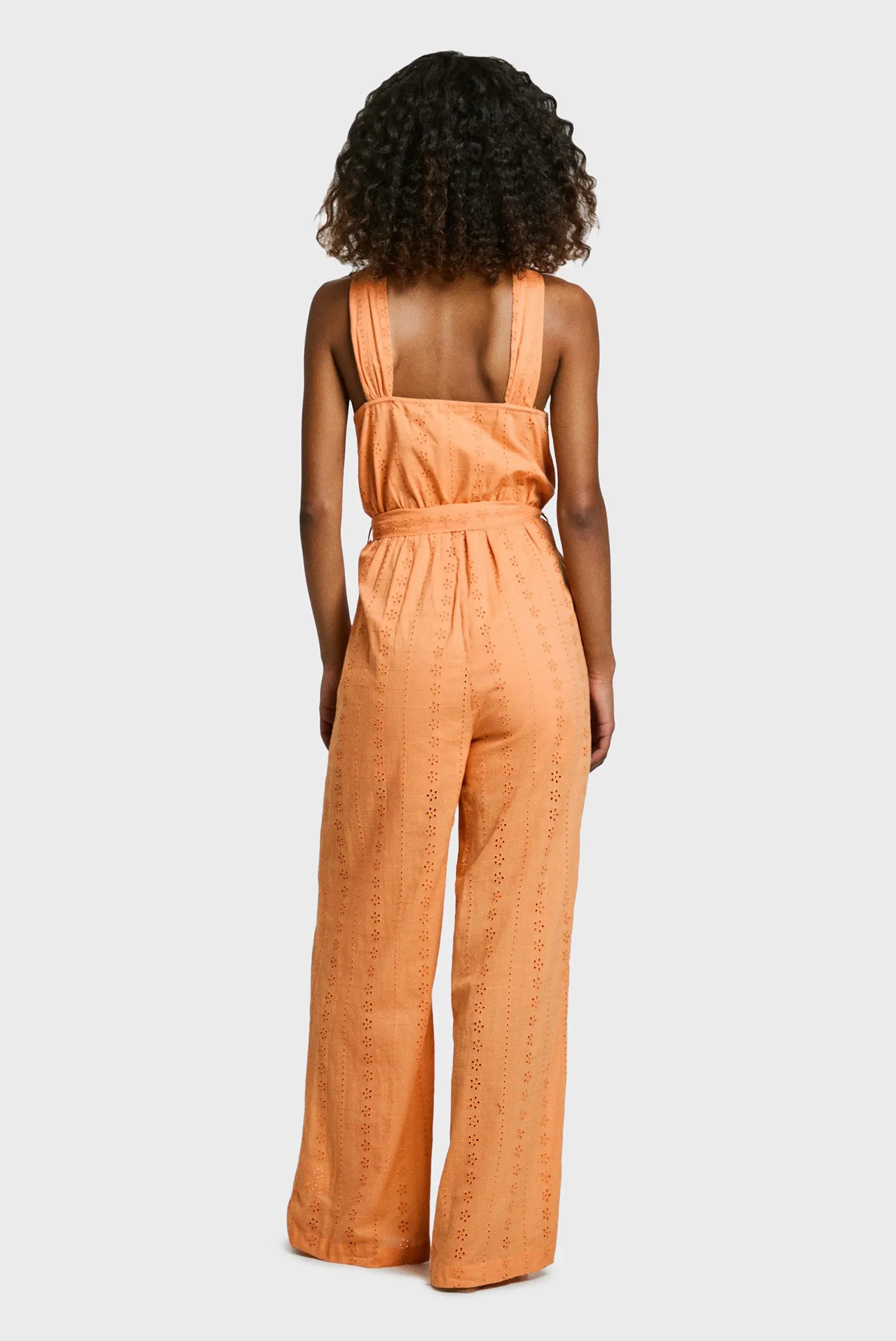 Жіночий помаранчевий комбінезон EDITH 3