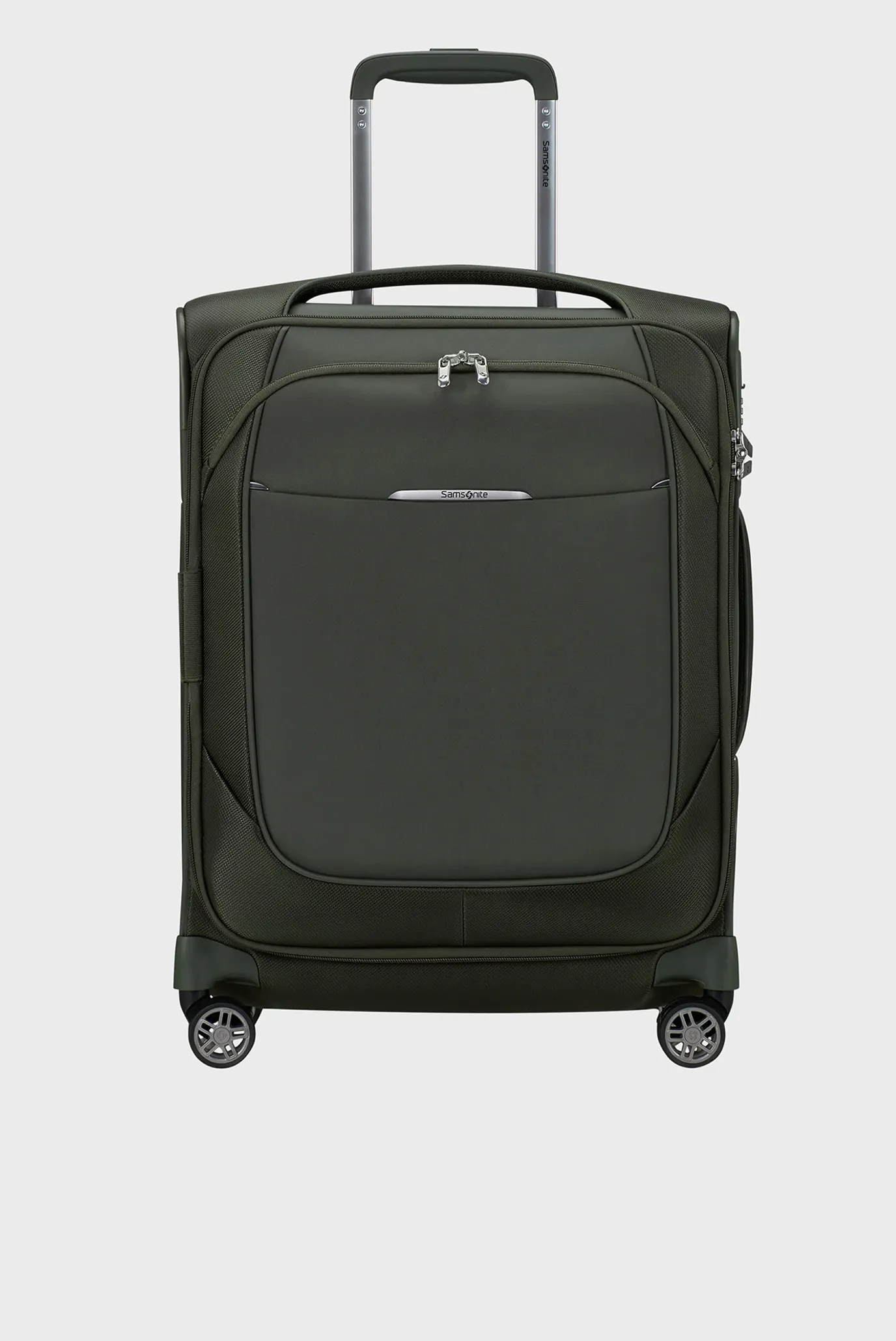 Темно-зелена валіза 55 см RE-LITE 1