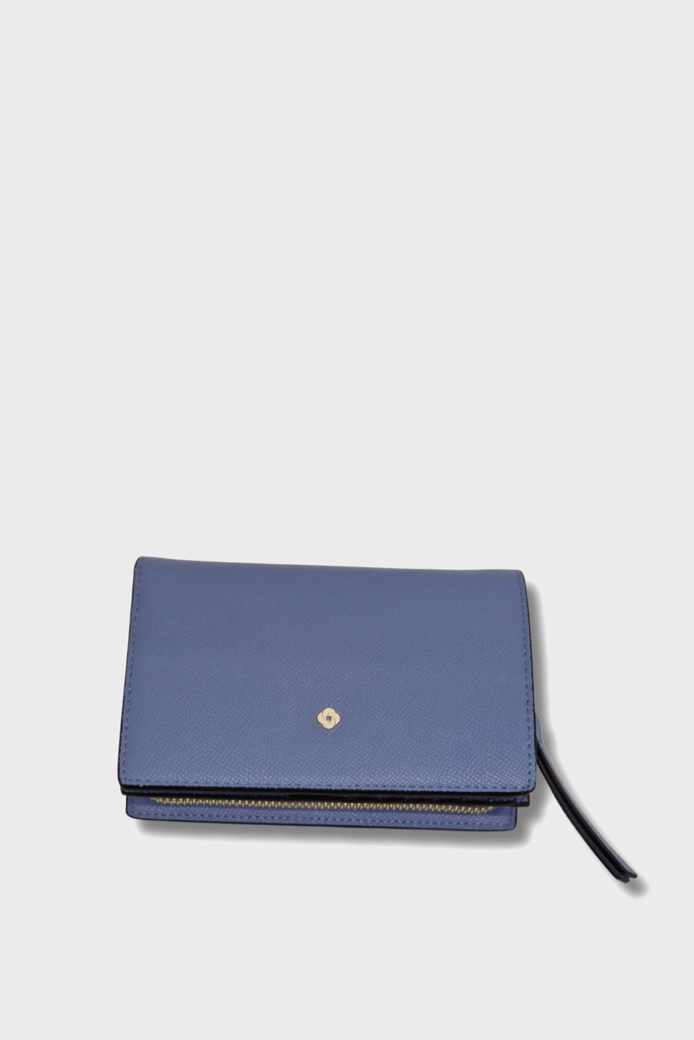 Жіночий синій гаманець CHROMATE SLG 1
