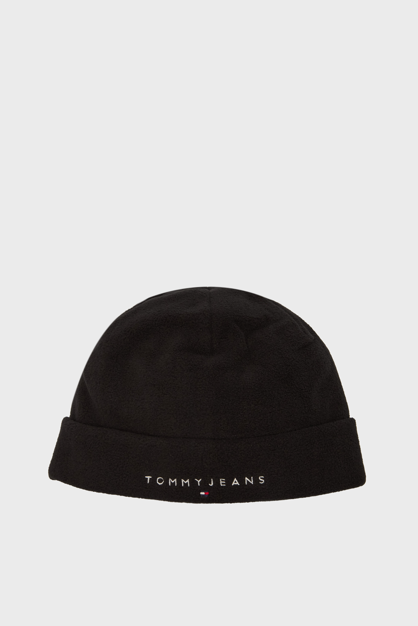 Мужская черная шапка TJM LINEAR LOGO FLEECE BEANIE 1