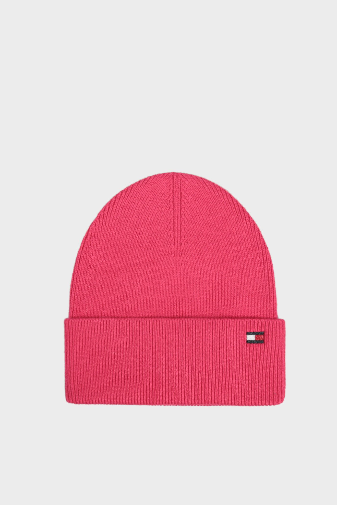 Жіноча рожева шапка ESSENTIAL KNIT 1