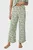 Жіночі м'ятні брюки з візерунком 7/8 THELMA