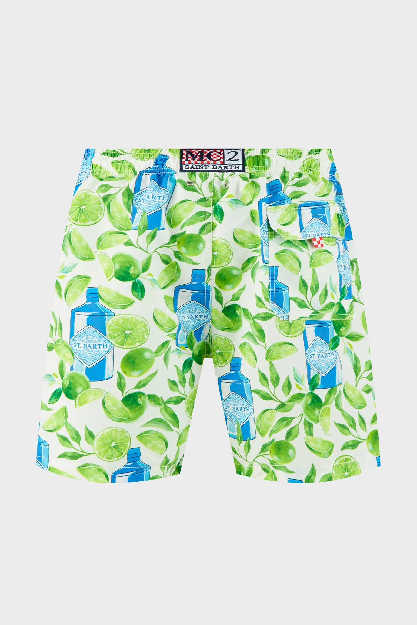 Чоловічі плавальні шорти з візерунком GUSTAVIA 2