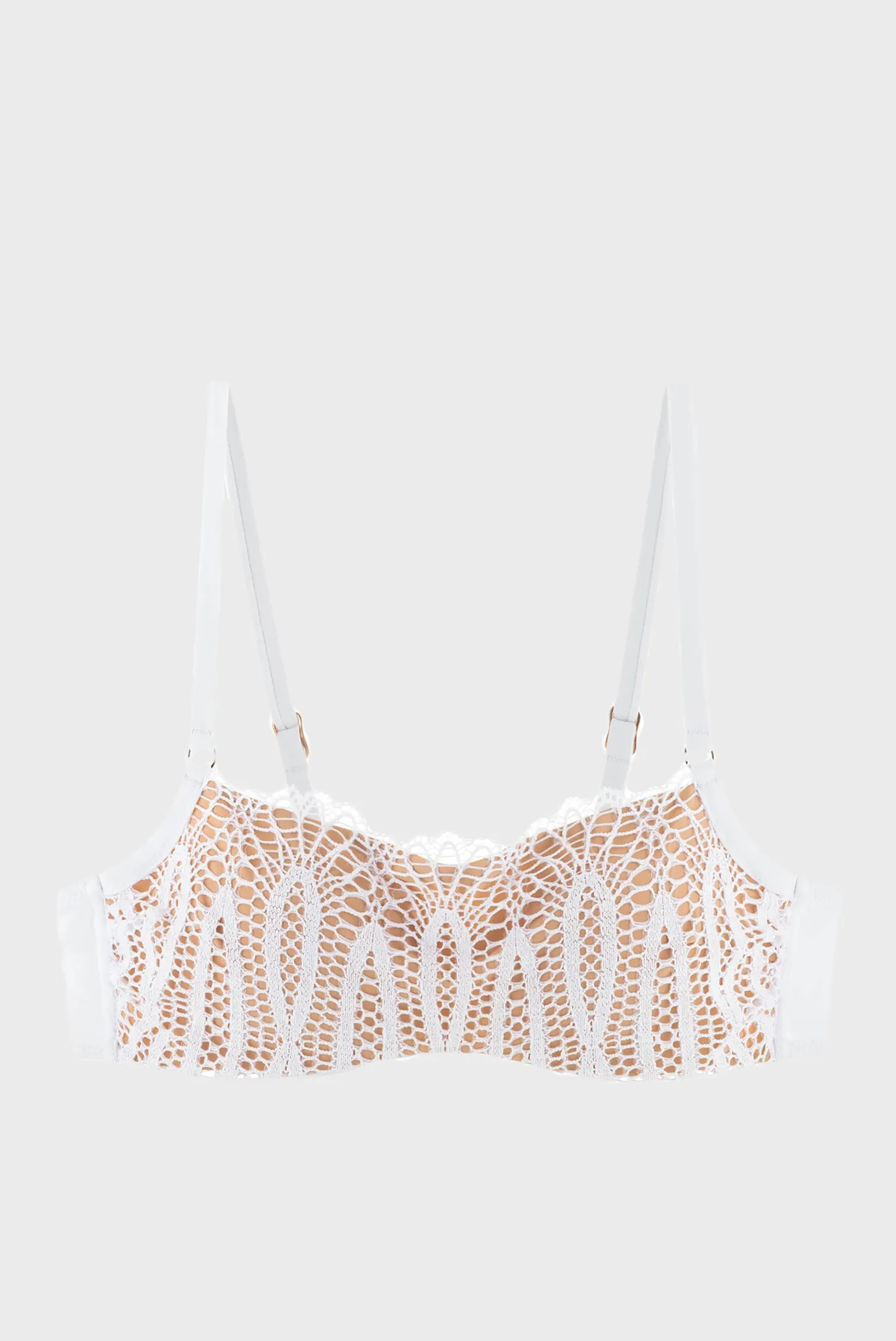 Женский белый купальник 4