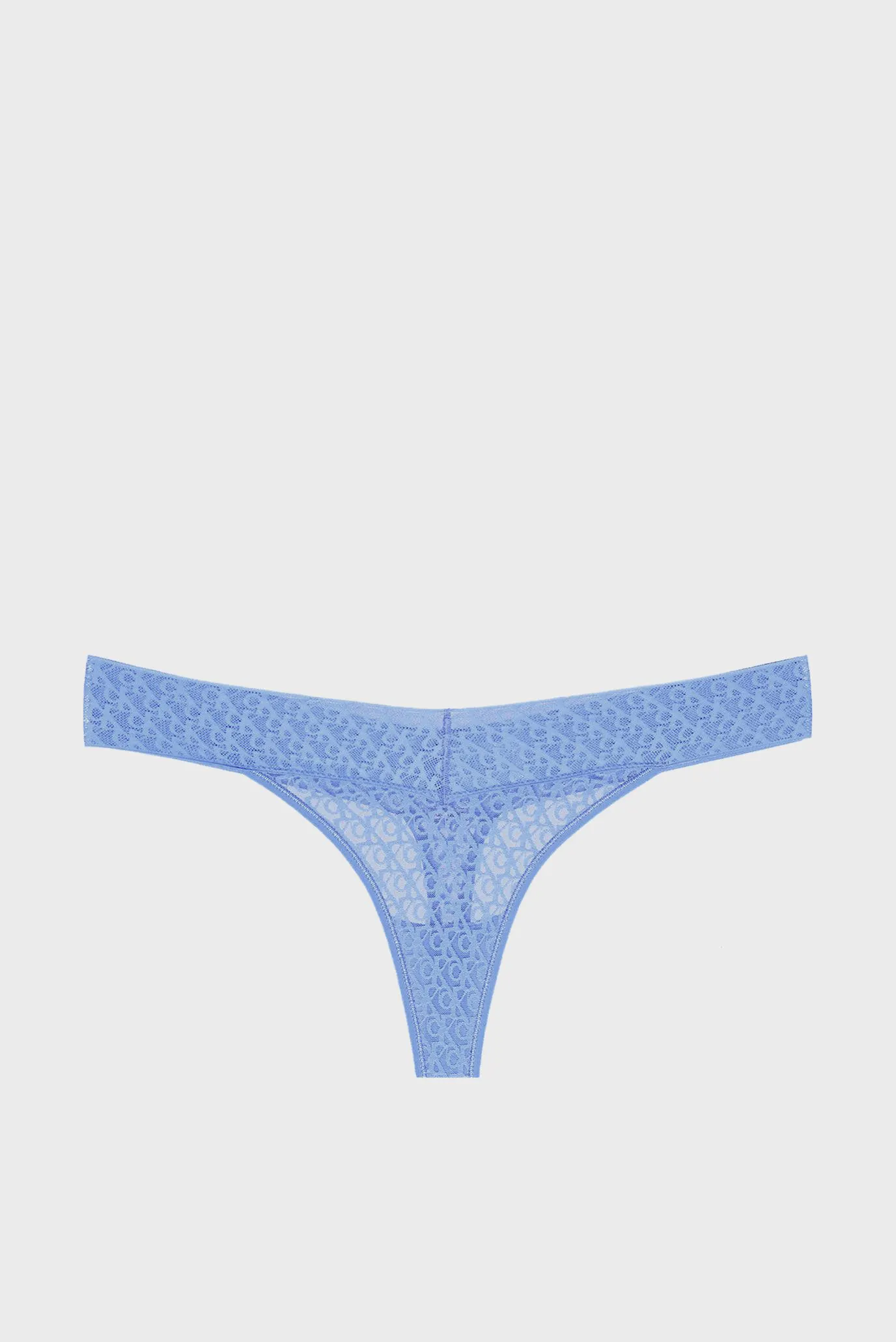Жіночі блакитні трусики з візерунком LOW RISE THONG 6