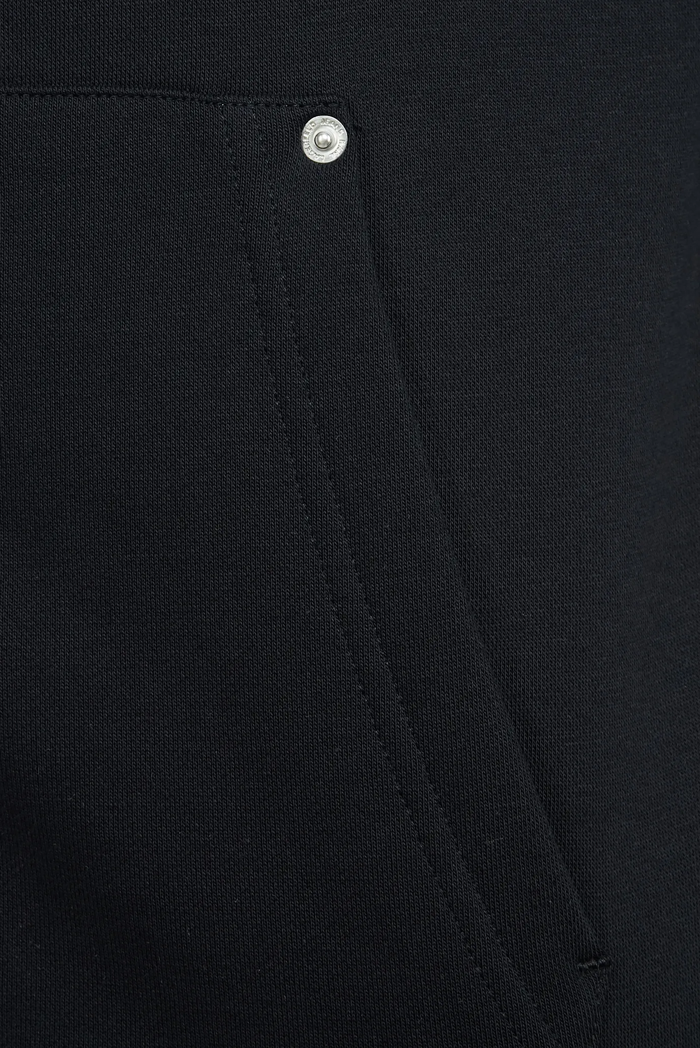 Мужское черное худи 4