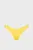 Жіночі жовті трусики від купальника