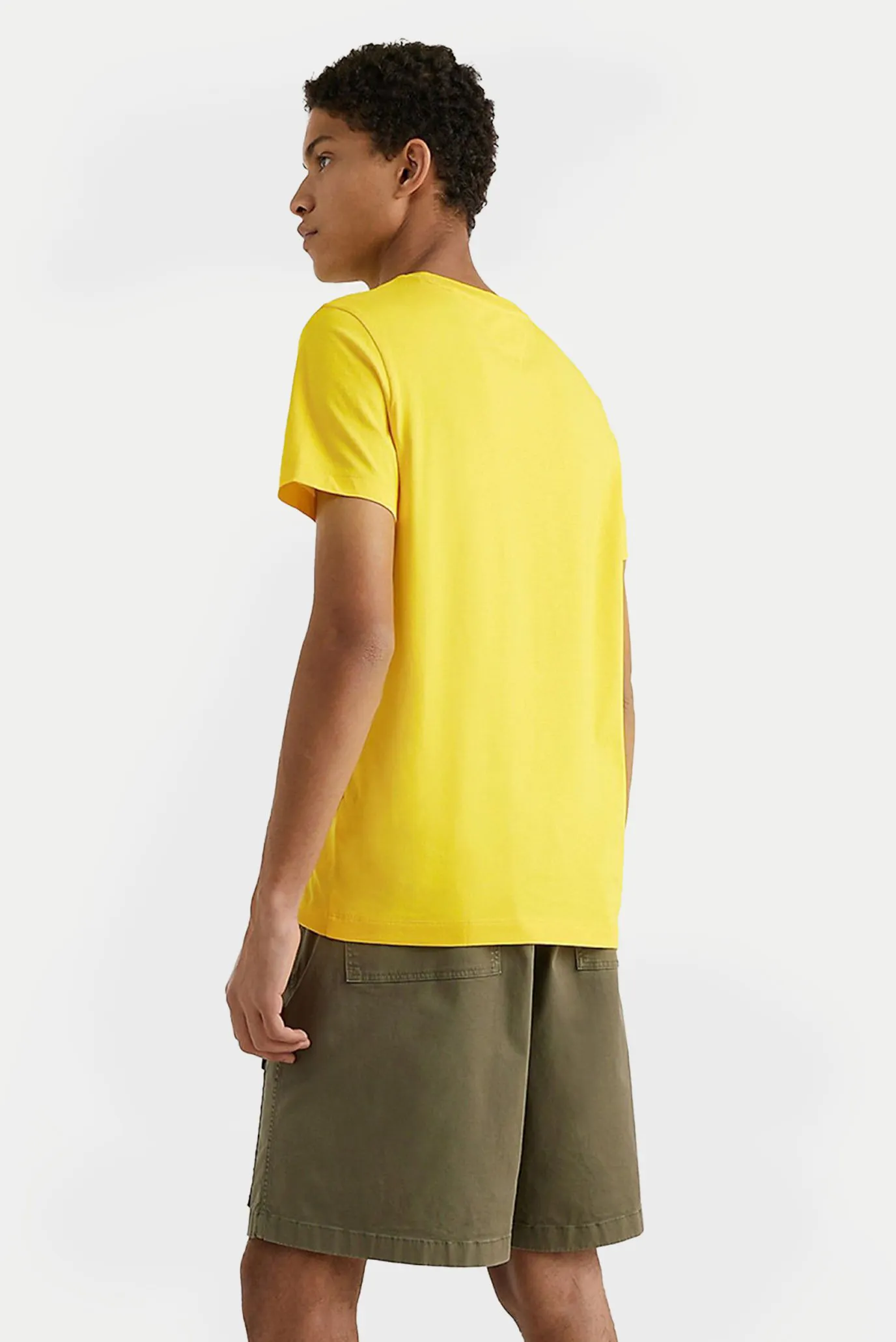 Чоловіча жовта футболка BRAND LOVE SMALL LOGO TEE 3