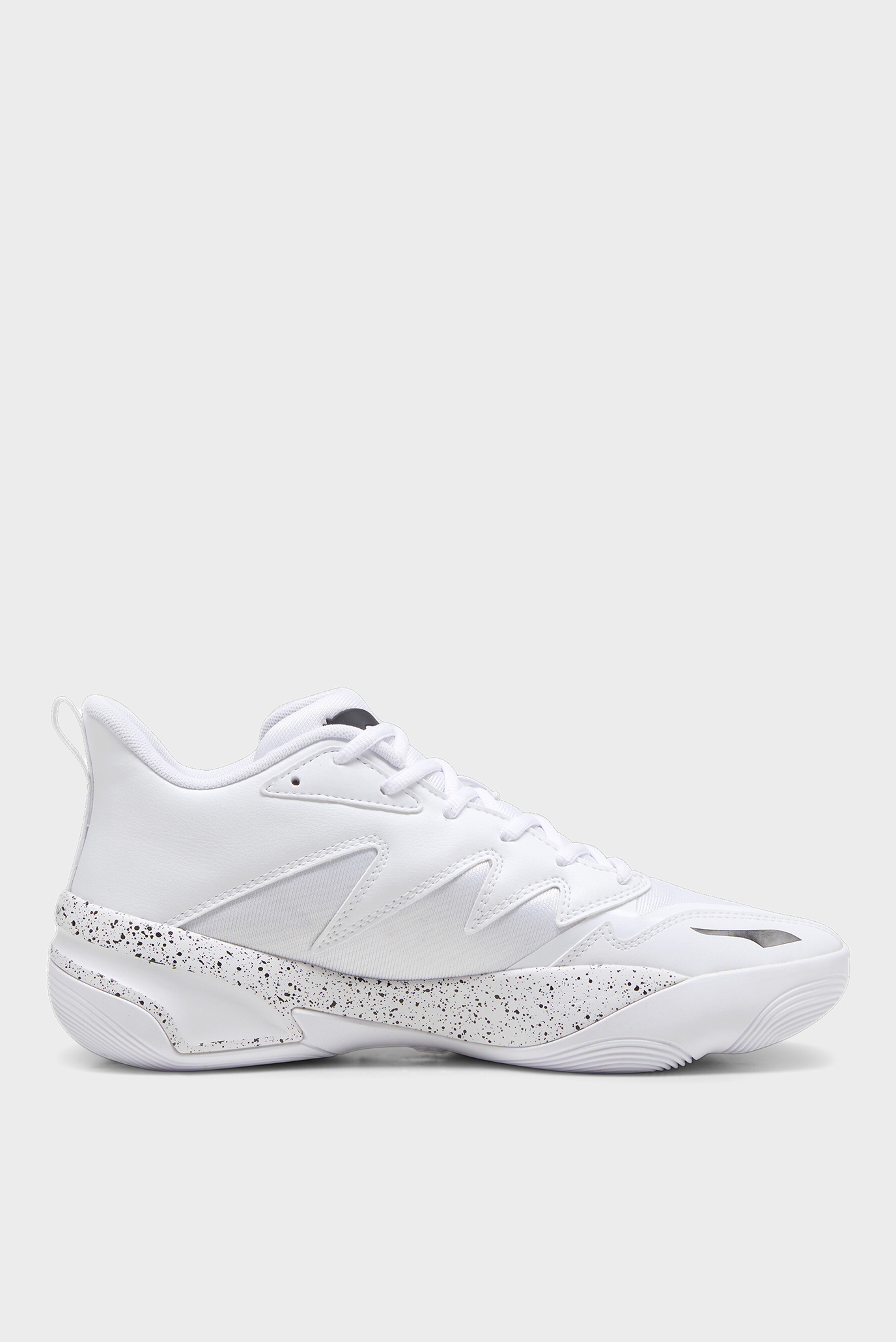 Белые кроссовки Genetics Speckle Basketball Shoes Unisex 1