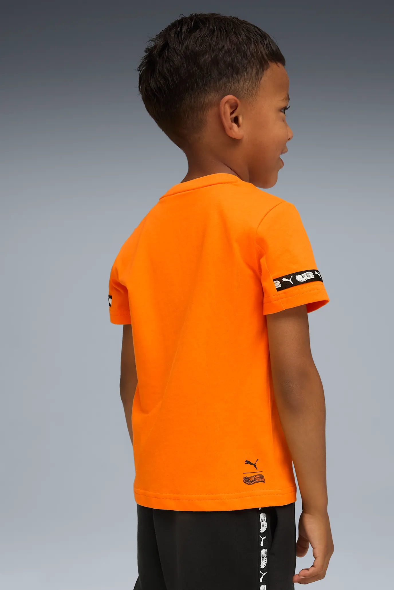 Дитяча помаранчева футболка PUMA x HOT WHEELS™ MONSTER TRUCKS Tee Kids 3