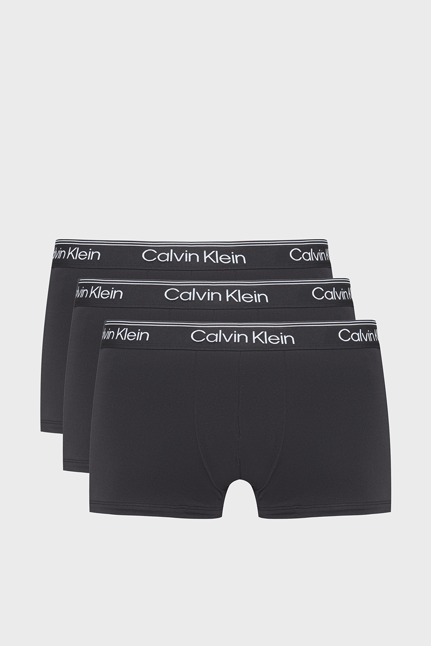 Мужские черные боксеры (3 шт) LOW RISE TRUNK Черный M Calvin Klein LV00NB4409 Мужские черные боксеры (3 шт) LOW RISE TRUNK Черный M Calvin Klein LV00NB4409