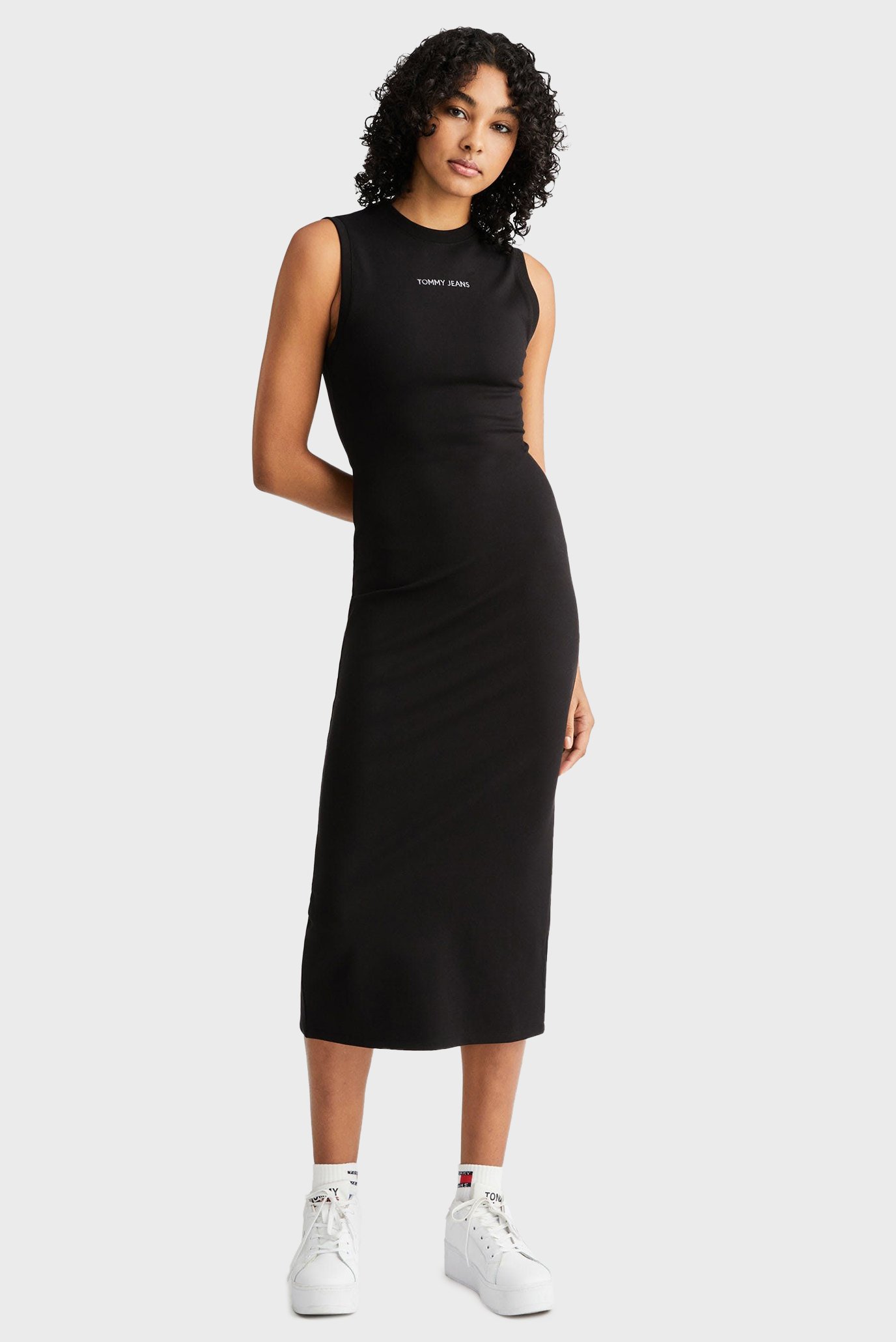 Женское черное платье TJW SMALL CLASSIC MIDI BDYCN EXT 1