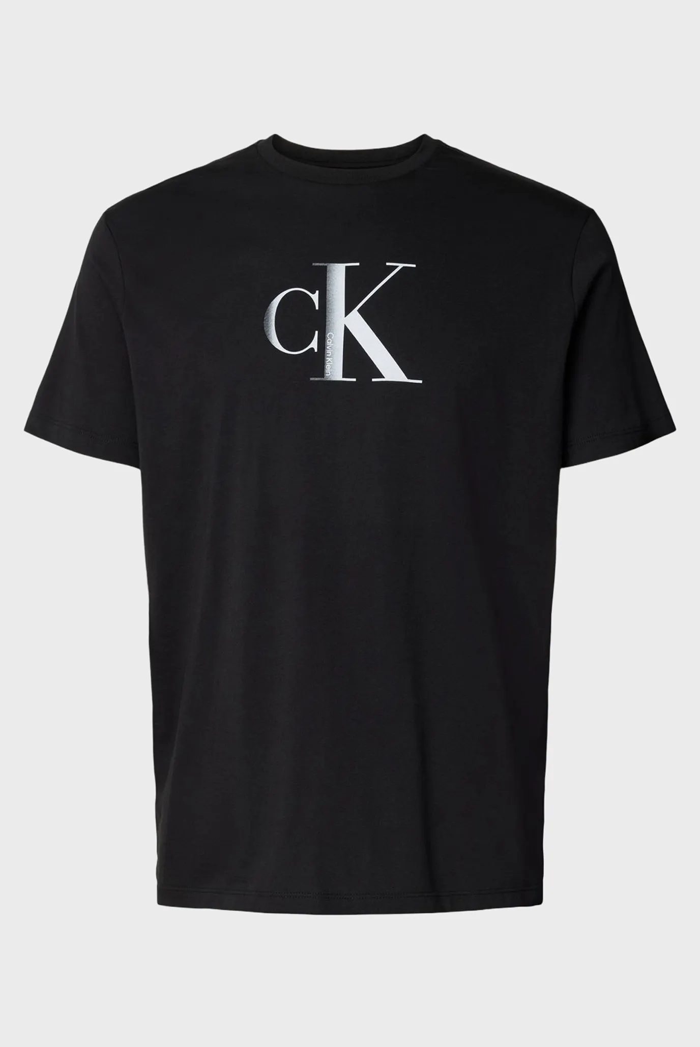 Чоловіча чорна футболка SS CENTER MONOGRAM 1