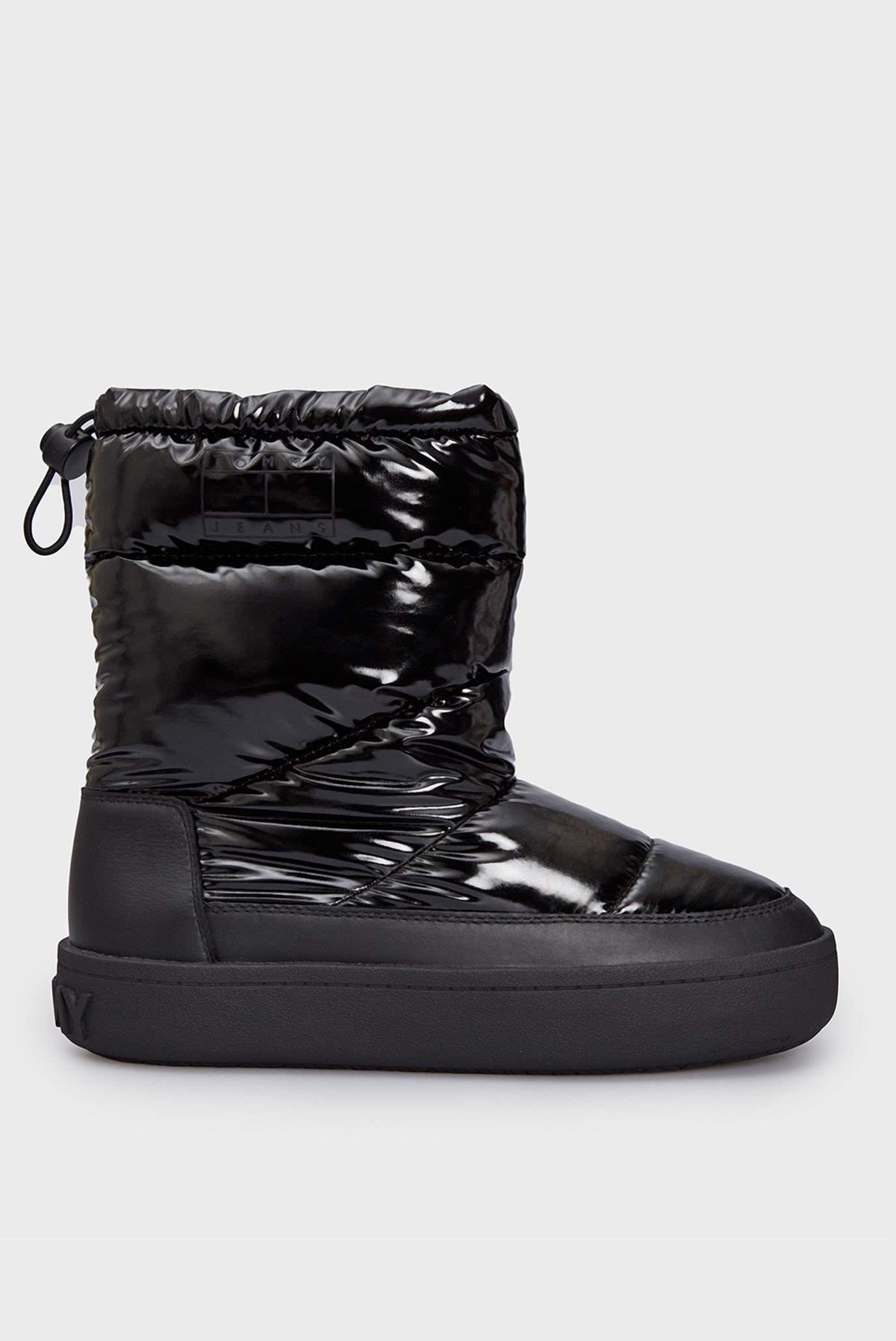 Женские черные дутики TJW WINTER BOOT 1