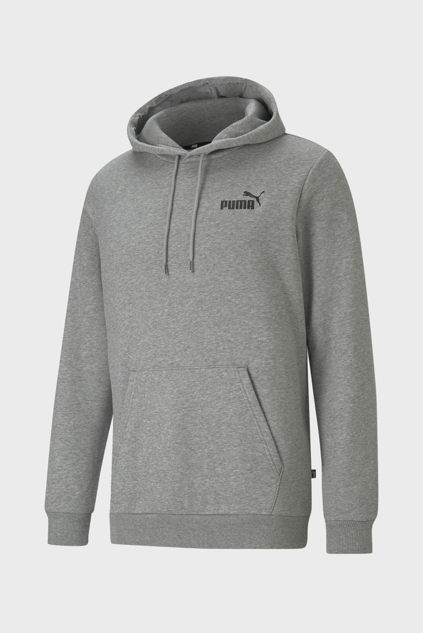 Чоловіче сіре худі Essentials Small Logo Men's Hoodie 1