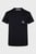 Мужская черная футболка RIPSTOP PANELLED