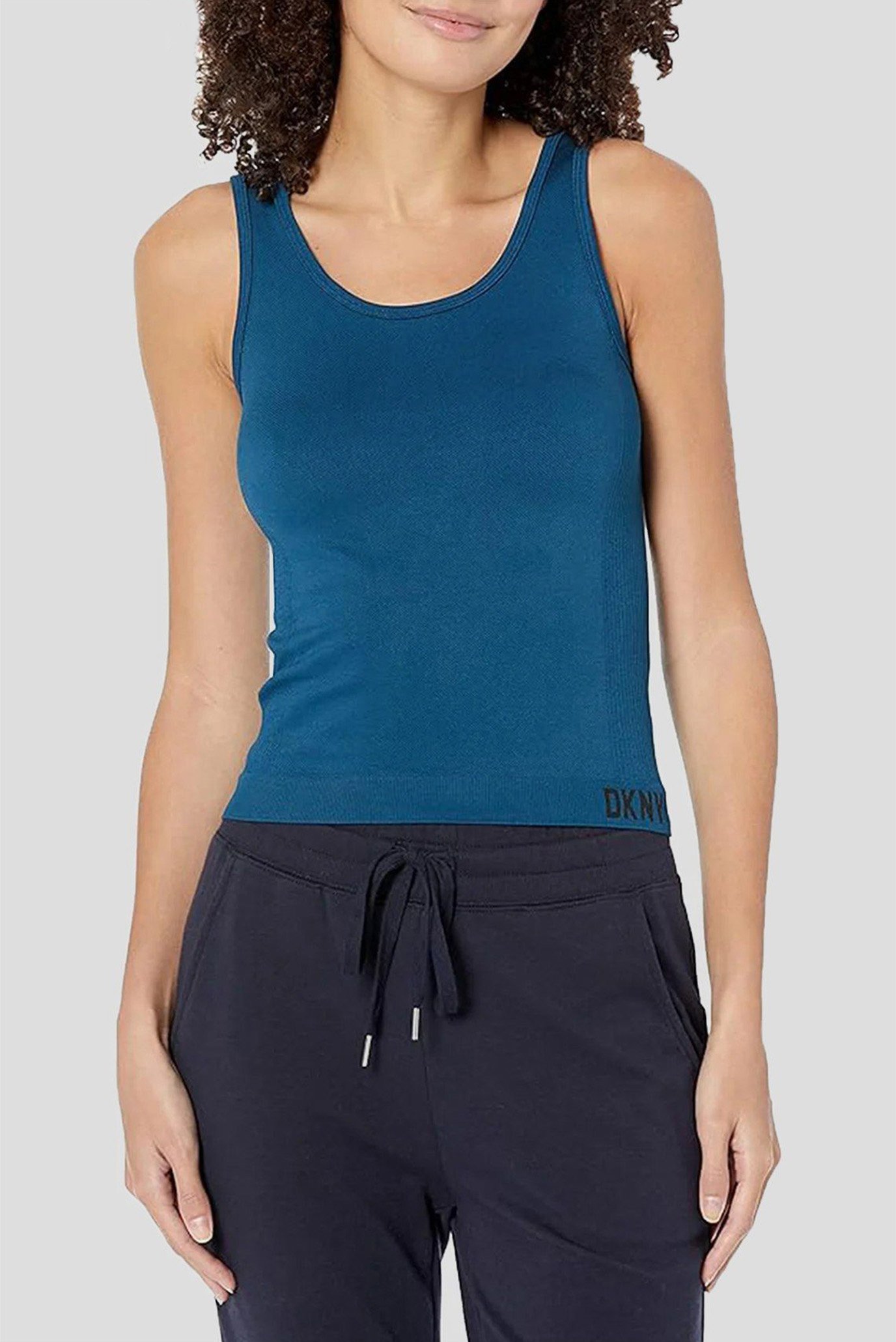 Женская синяя майка Синий L DKNY DP2T9040 Женская синяя майка Синий L DKNY DP2T9040