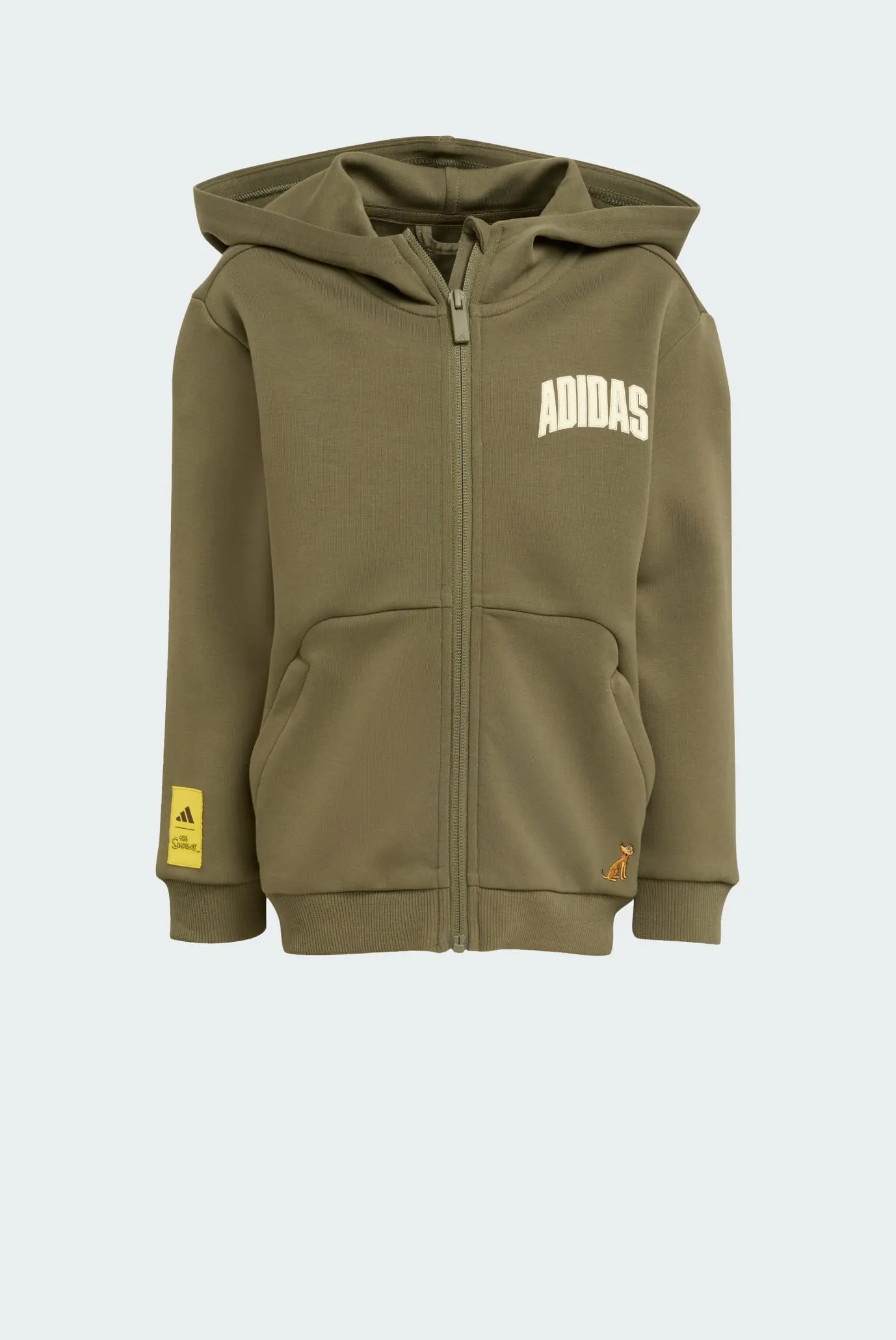 Детское оливковое худи The Simpsons Kids 1