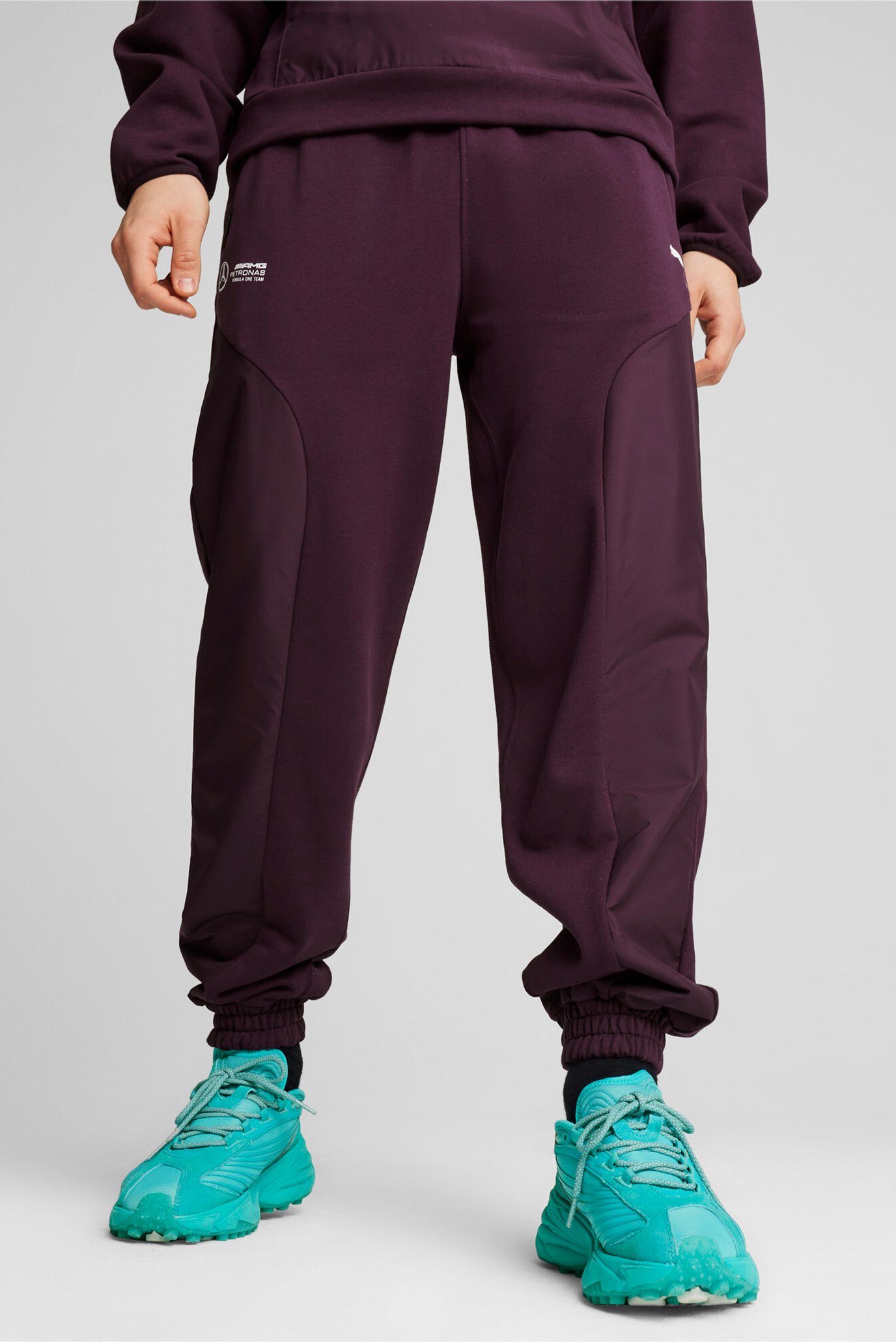 Чоловічі фіолетові спортивні штани Mercedes-AMG Petronas F1® Statement Pants Men 1