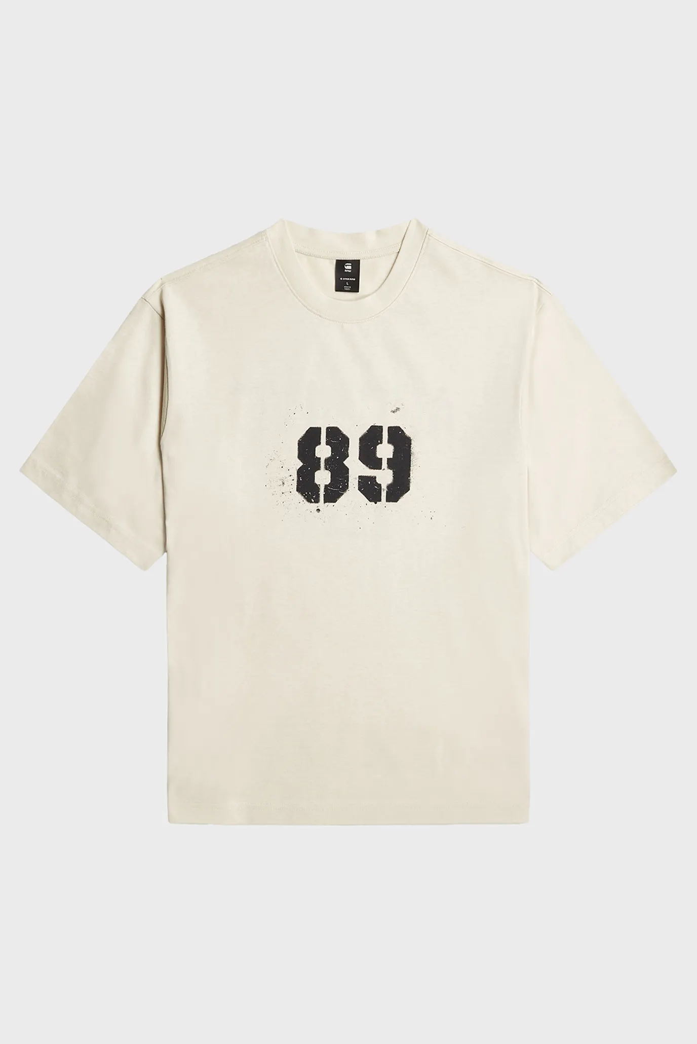 Чоловіча бежева футболка Sprayed 5