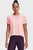 Женская розовая футболка UA Tech Vent SS-PNK
