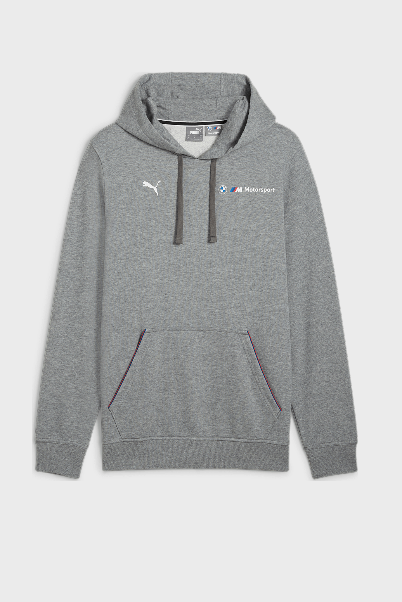 Мужское серое худи BMW M Motorsport ESS+ Hoodie Men 1