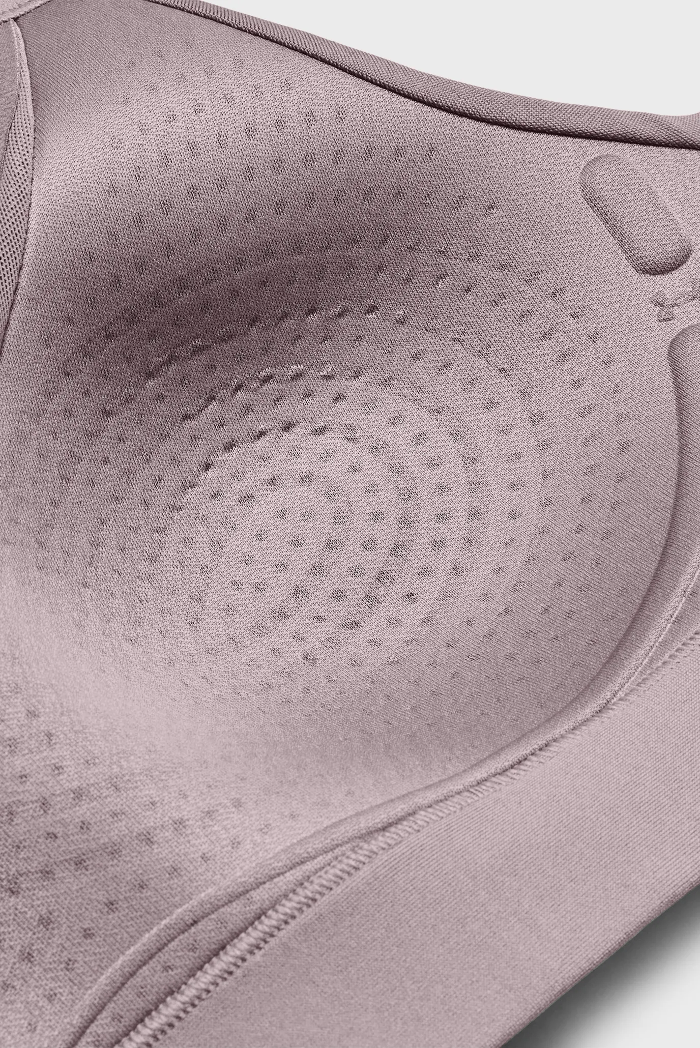 Жіночий сірий топ UA Infinity High 2.0 Bra 6