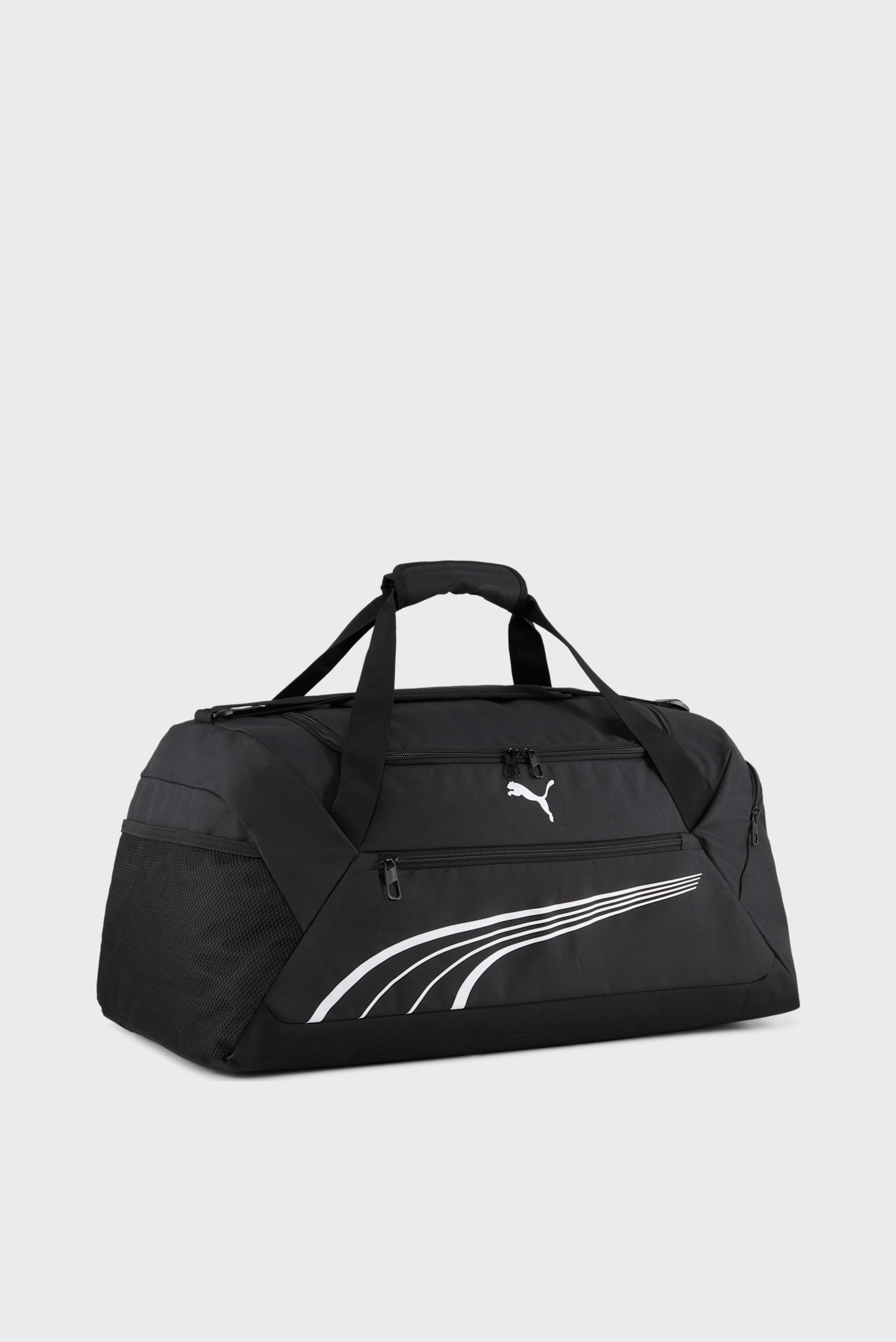 Черная спортивная сумка PUMA Fundamental Medium Sports Bag 1