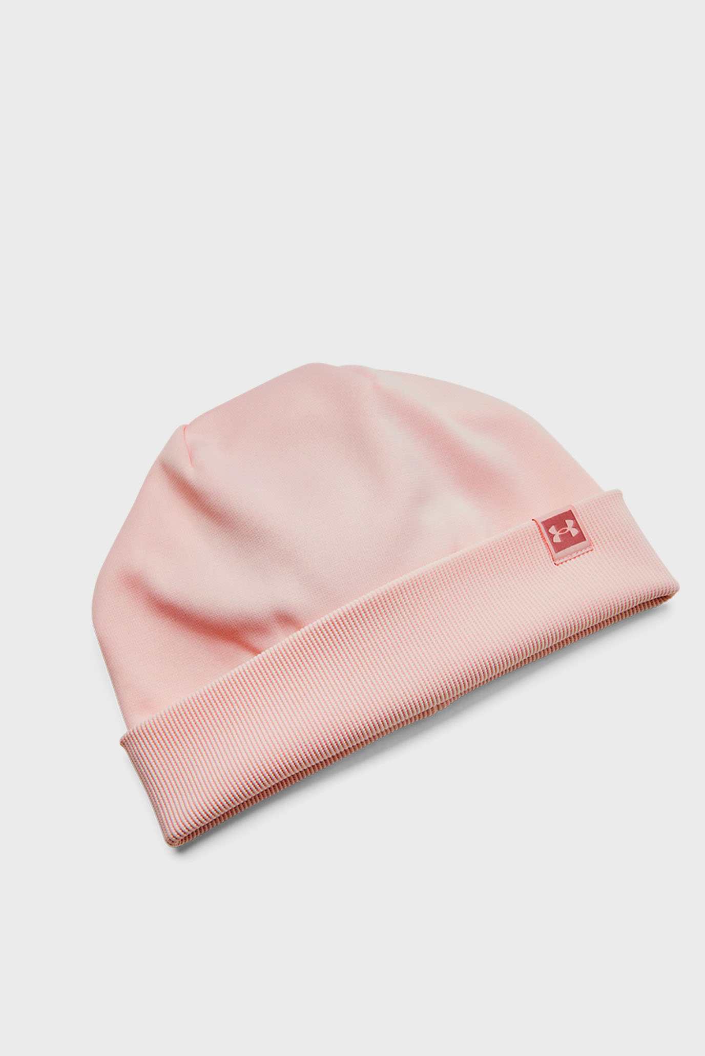 Жіноча рожева шапка UA Storm Fleece Beanie 1