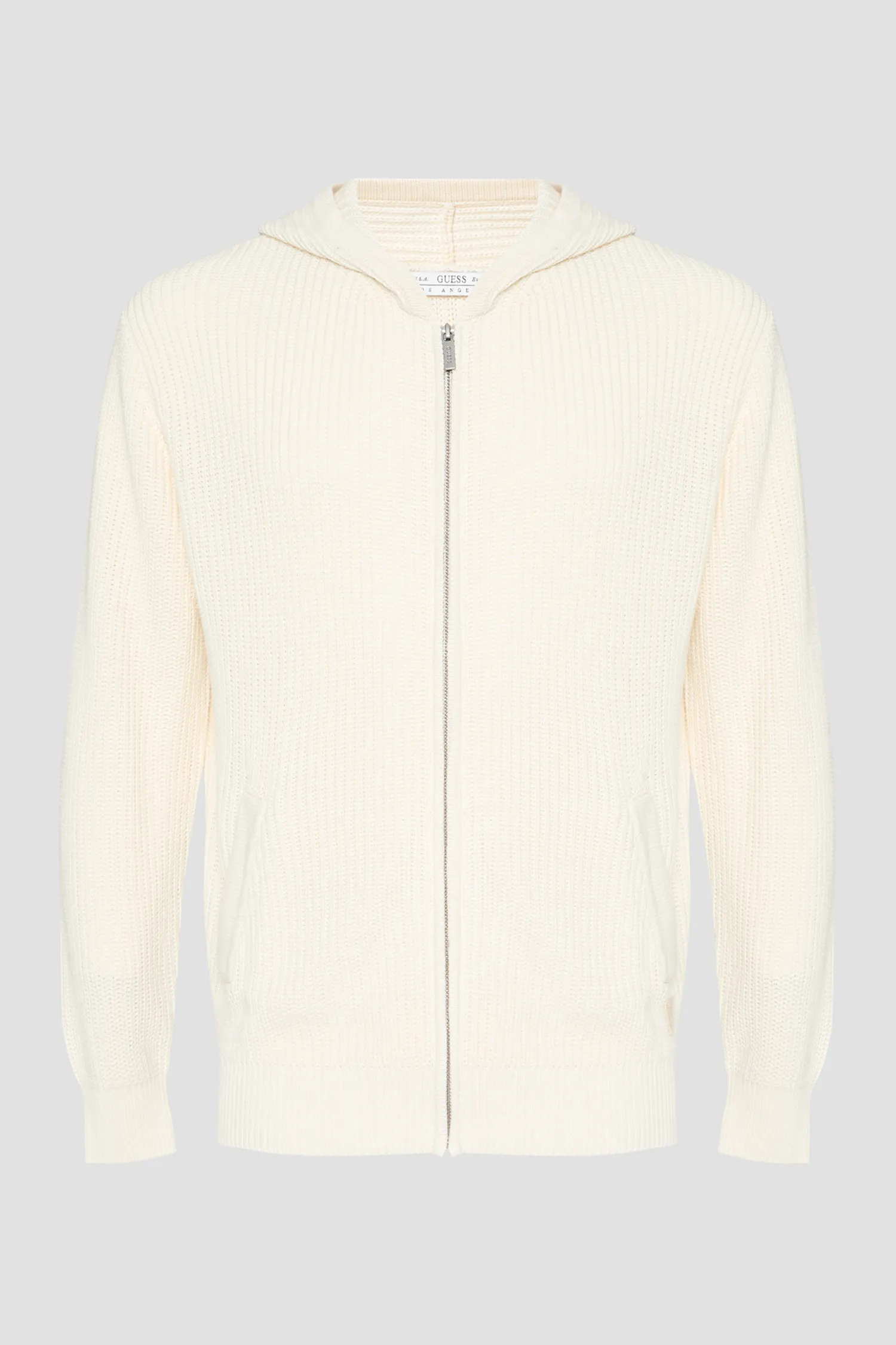 Мужское белое худи 7