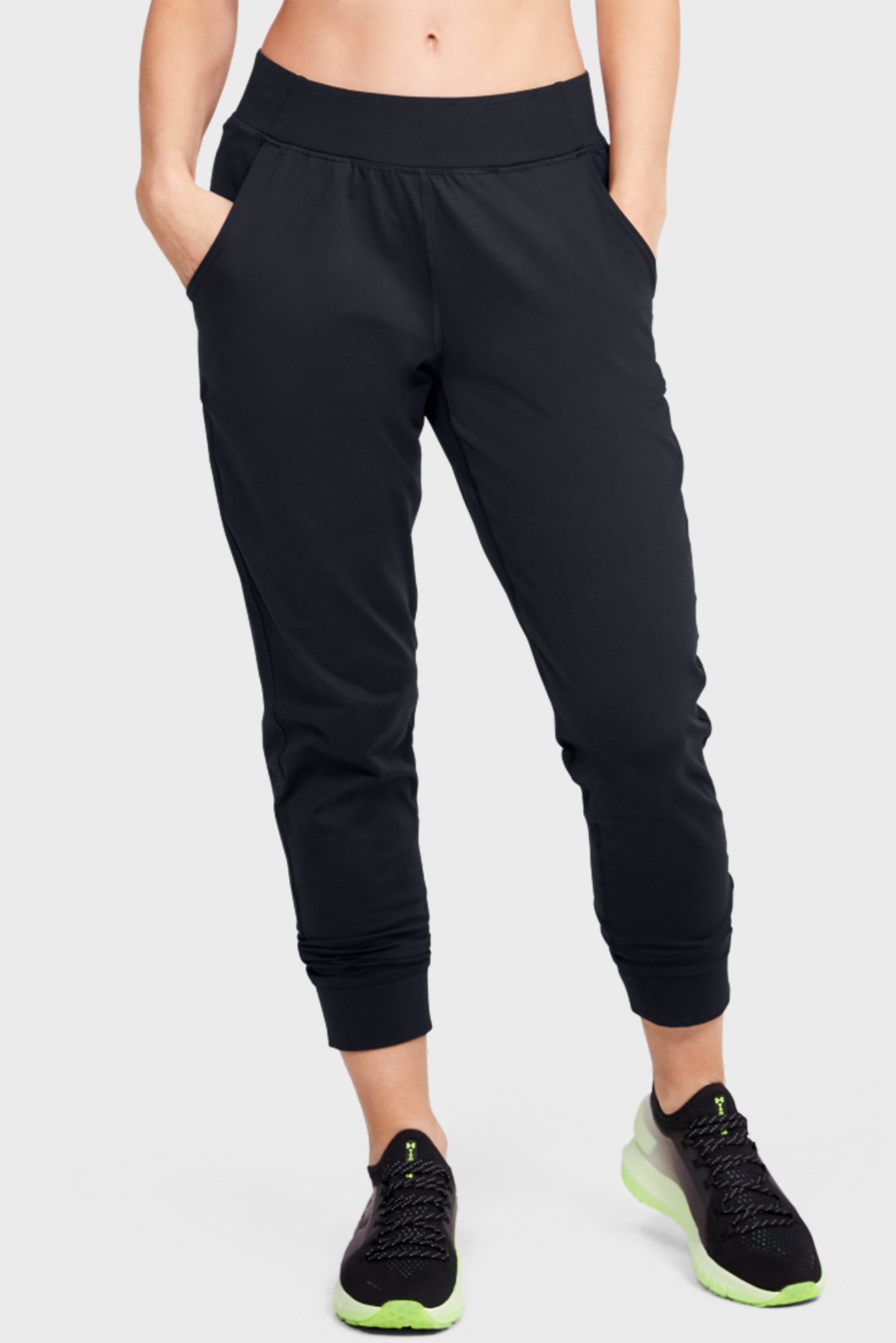 Жіночі чорні спортивні штани UA SVSL Jogger 1