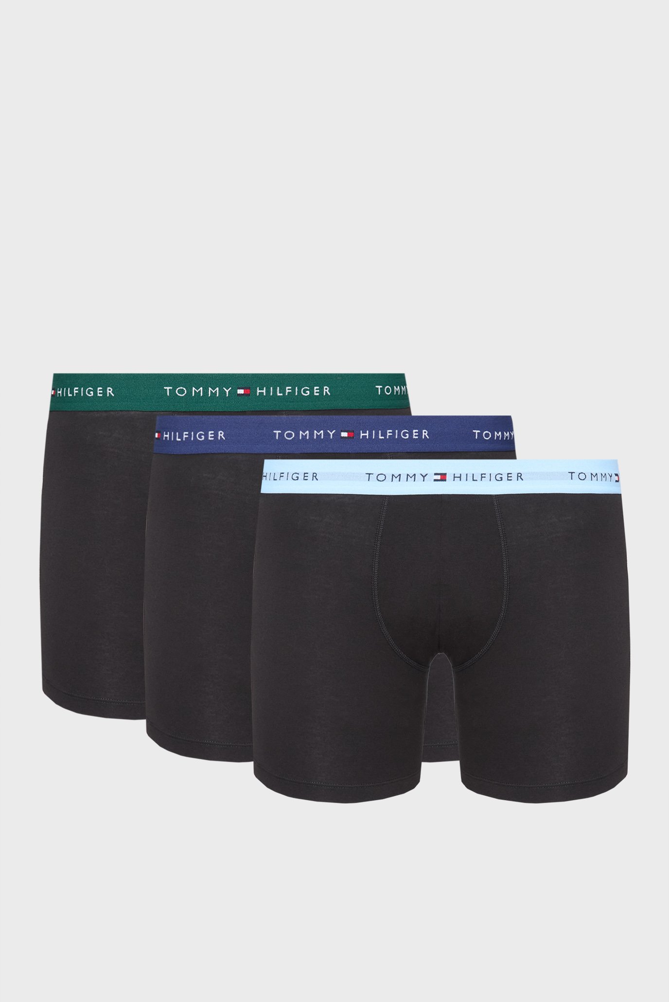 Мужские черные боксеры (3 шт) BOXER BRIEF WB Черный L Tommy Hilfiger UM0UM02765 Мужские черные боксеры (3 шт) BOXER BRIEF WB Черный L Tommy Hilfiger UM0UM02765