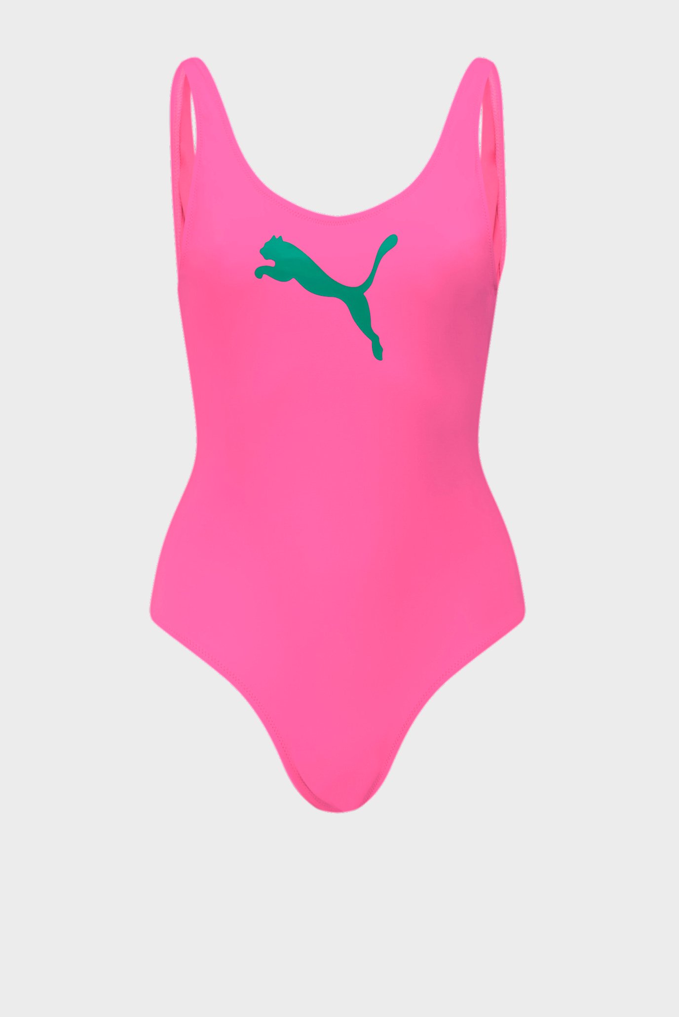 Женский розовый купальник PUMA Swim Women Swimsuit 1P 1