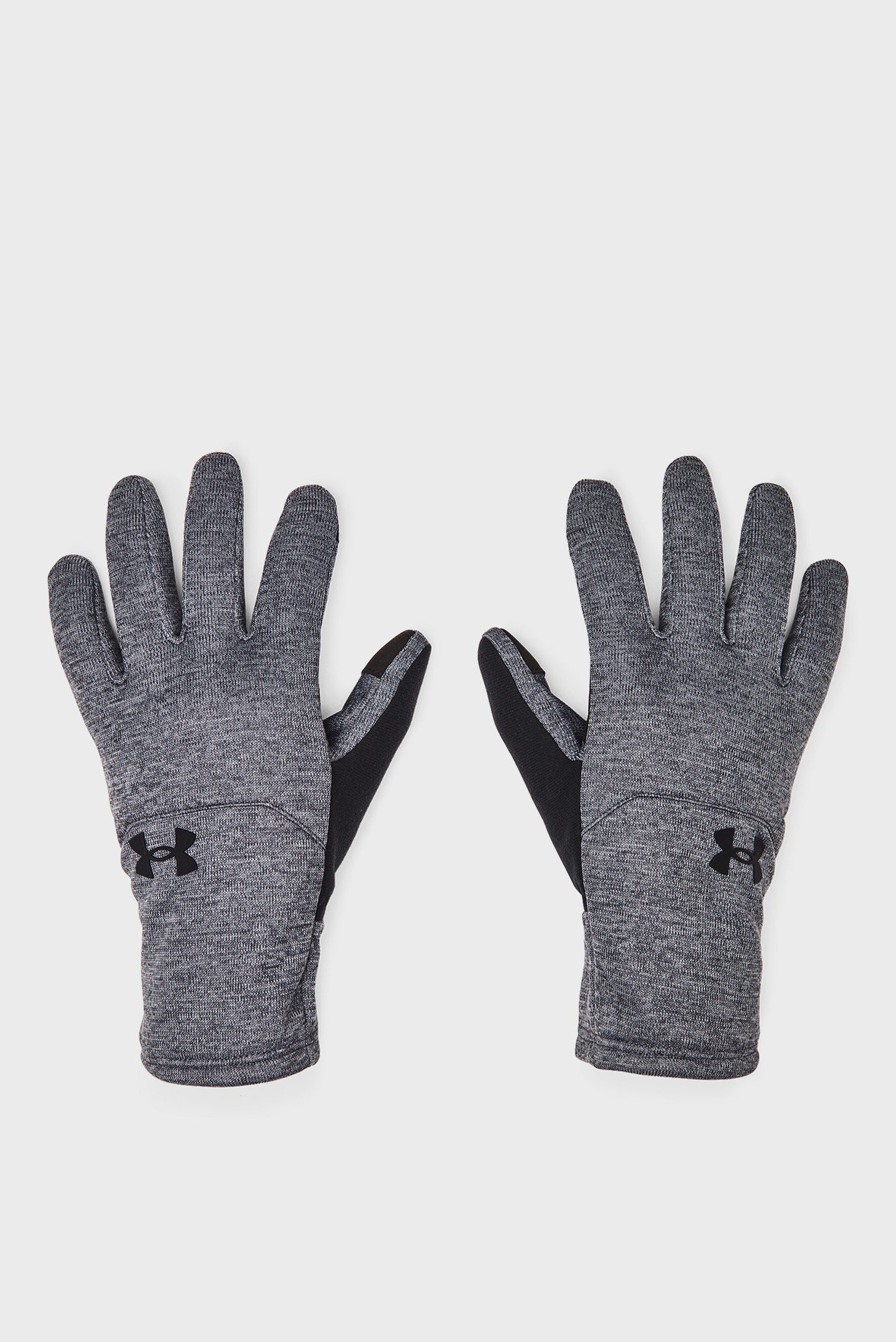 Чоловічі сірі рукавички UA Storm® Fleece Gloves 1