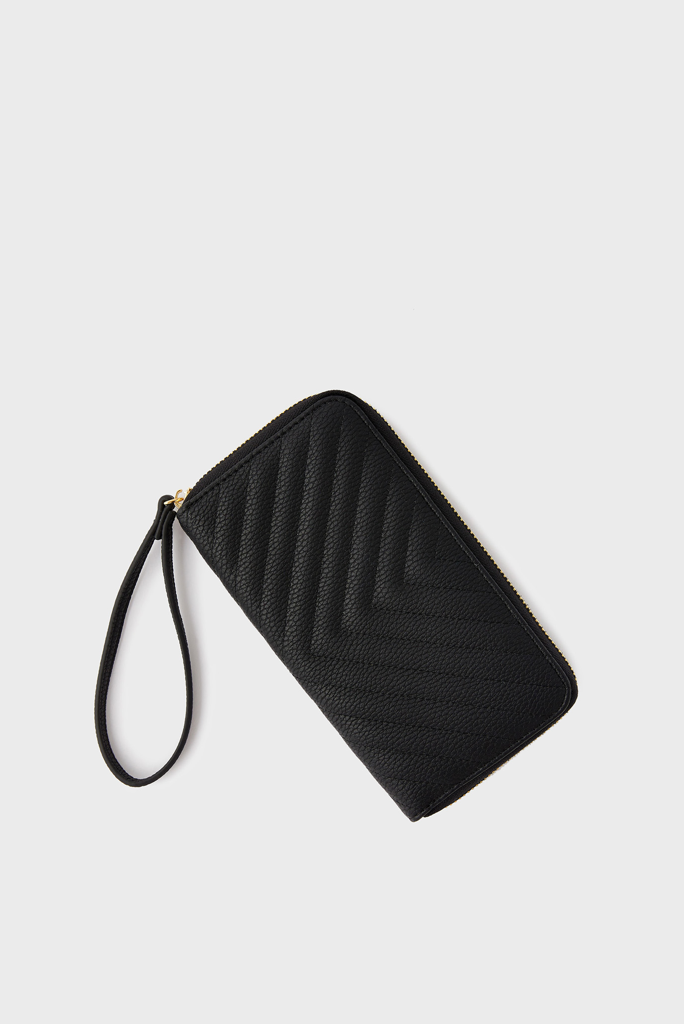 Женский черный чехол для телефона Quilted Phone Purse Accessorize ...