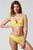 Жіночий жовтий ліф від купальника BORNEO