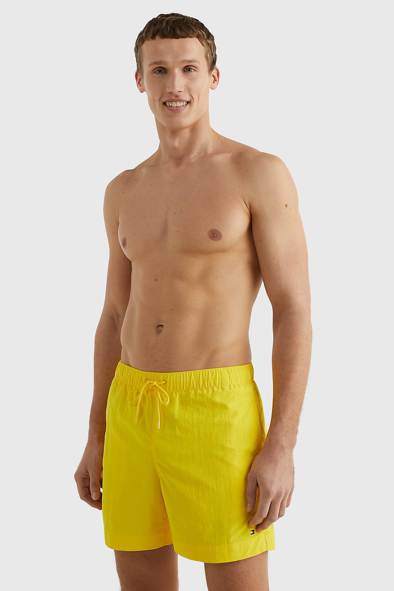 Чоловічі жовті плавальні шорти MEDIUM DRAWSTRING 1