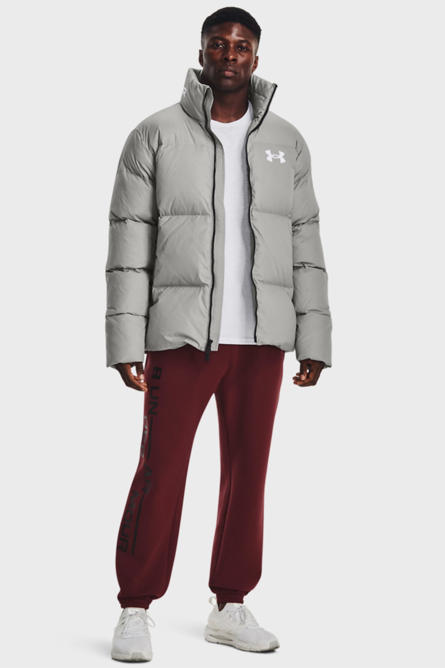 Puffer jacket under clearance armour