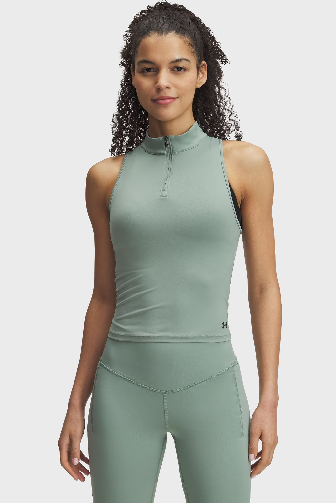 Женская мятная майка Vanish Elite Vent Tank Ментоловый M Under Armour 1389874-348 Женская мятная майка Vanish Elite Vent Tank Ментоловый M Under Armour 1389874-348