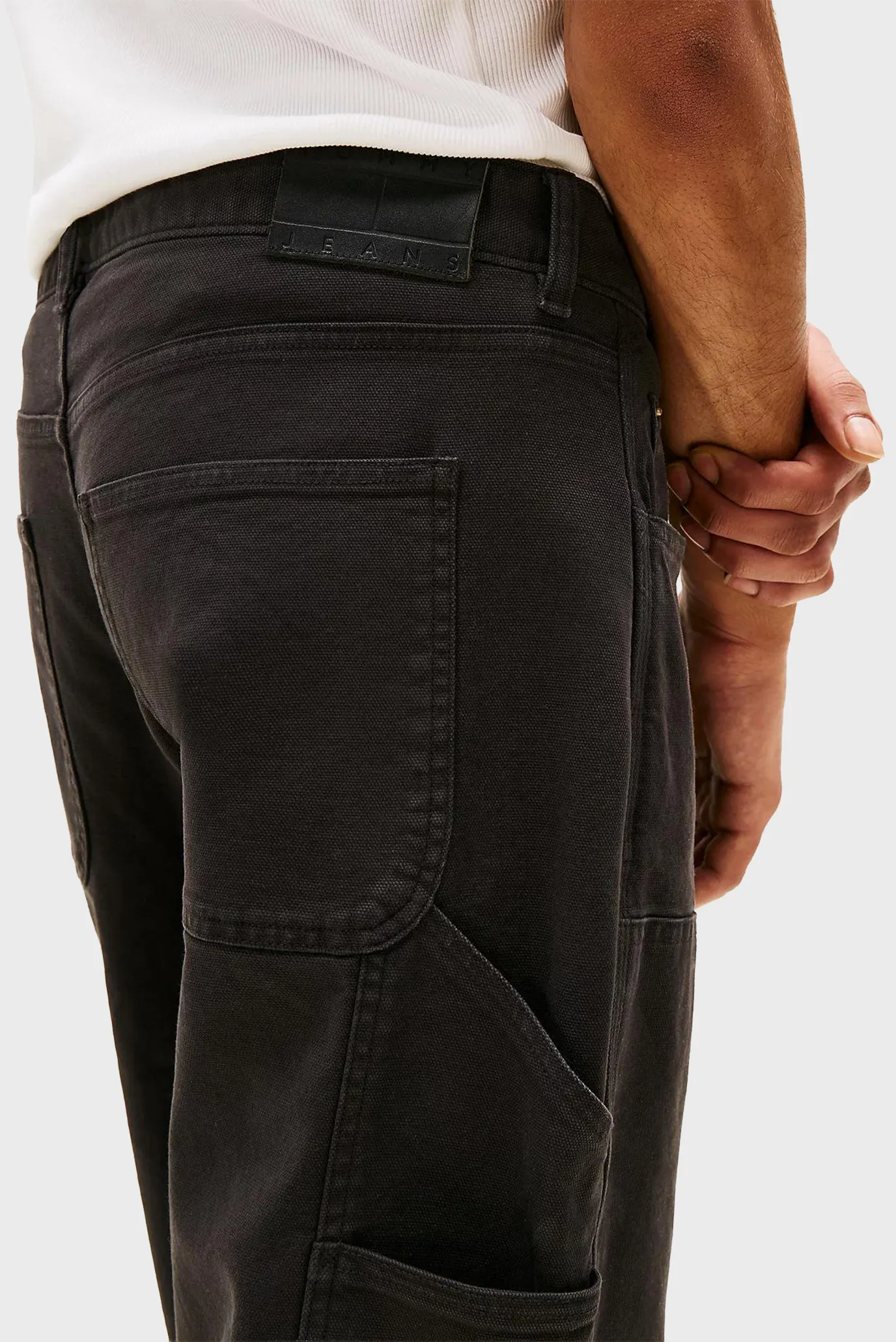Мужские черные джинсы JAIMIE CARPENTER 6
