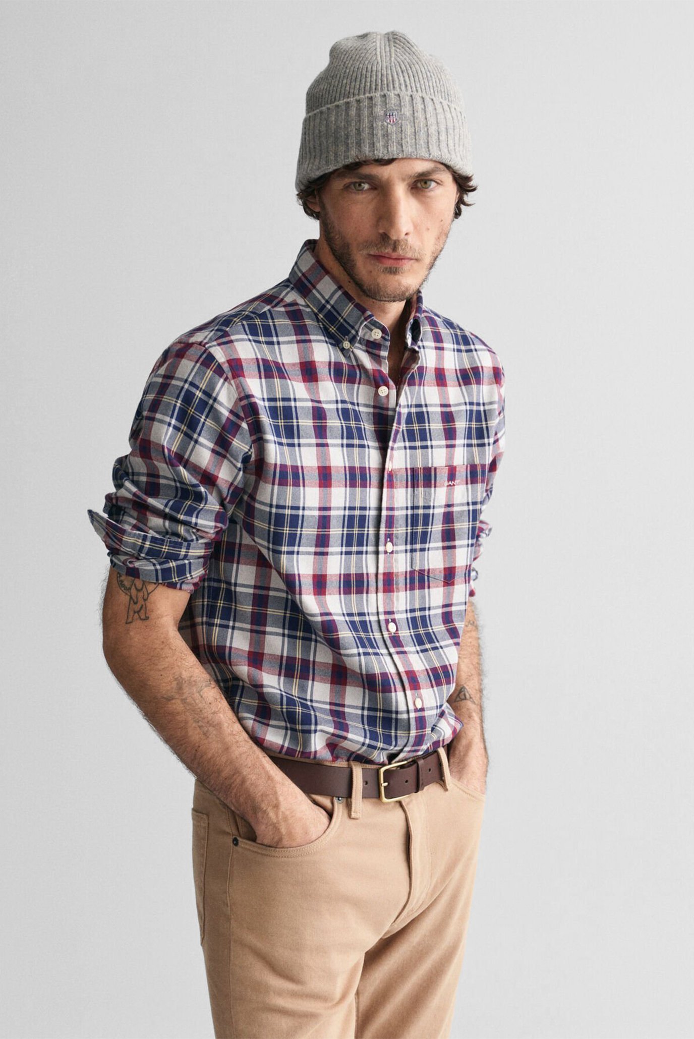 Чоловіча картата сорочка REG JASPE FLANNEL PLAID 1